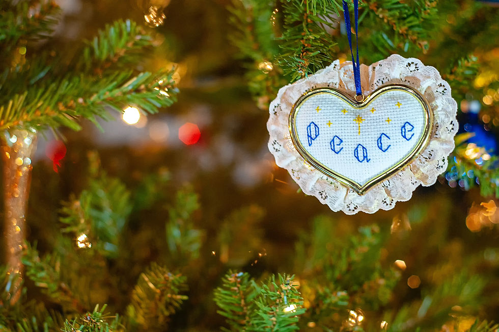 Tiny Xmas embroidery items