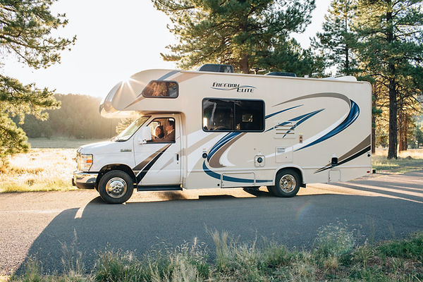 RV parked