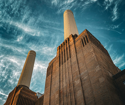 Battersea Power station nearby