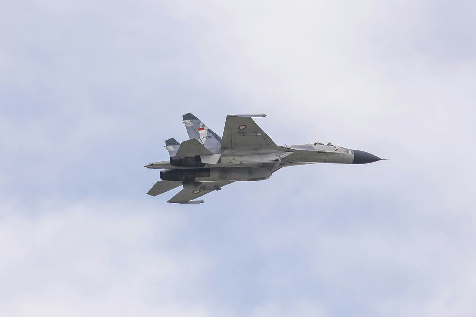 Истребитель Су-30 разбился в Калининградской области во время учений