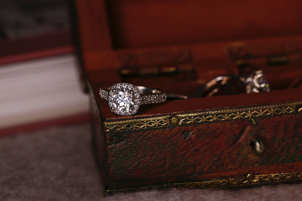 Lab diamond ring Perth