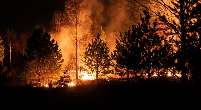 Wildfire concerns grow as belief in human-caused climate change declines 