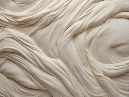 a textured white finish on a wall