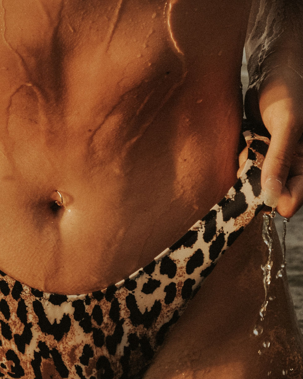 ANIMAL PRINT BIKINI TOP SWIMWEAR MANUFACTURERS