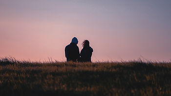 couple sunset