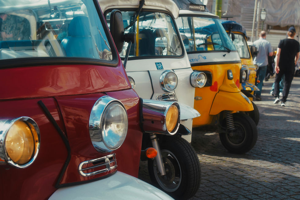 Peppe, why don’t you have a tuk-tuk?
