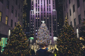 The tree at Rockefeller Center