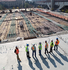 Drone mapping construction site in Illinois