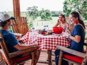 Pilchuck Pest Control - Family party on porch during the summer months