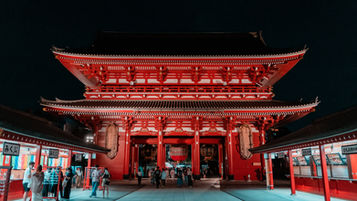 Asakusa-Tempel in Tokyo: Ein Paradies für Fotografen