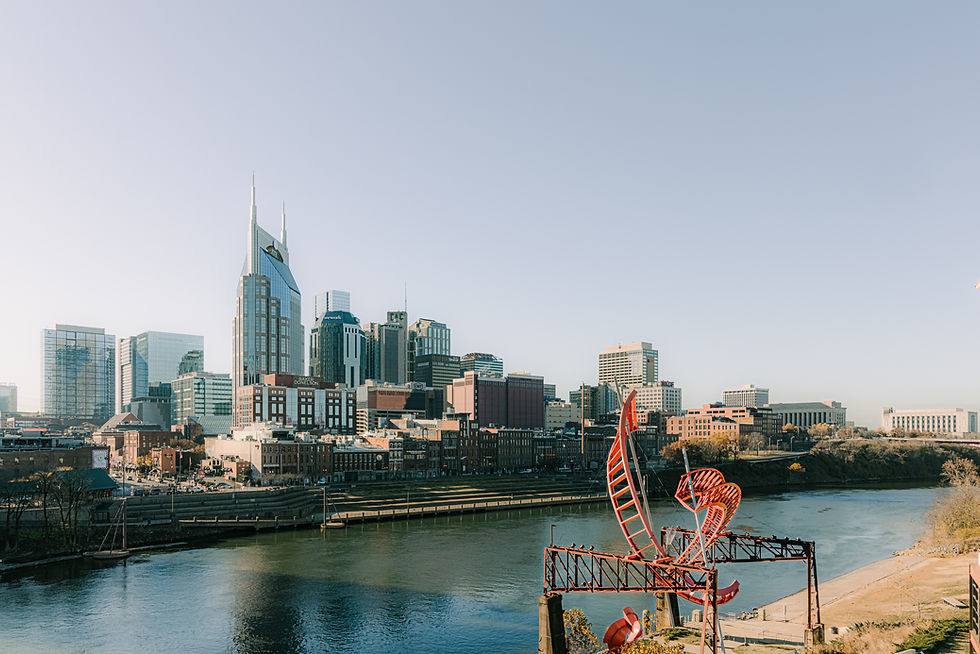 a photo of the Nashville, TN skyline