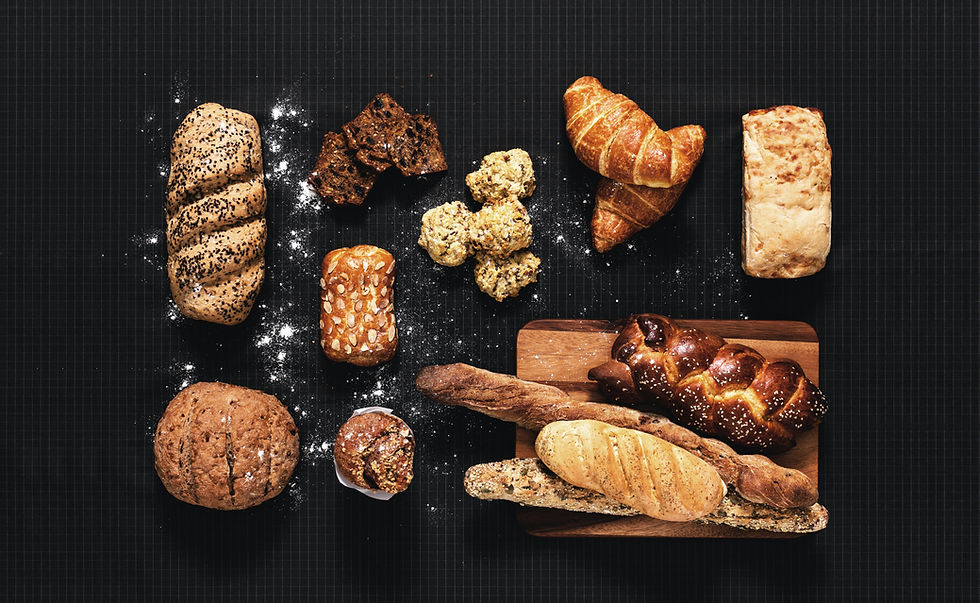 Arranged Food and Objects