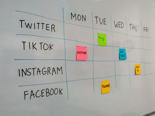 Crafting a killer social media content calendar for 2025