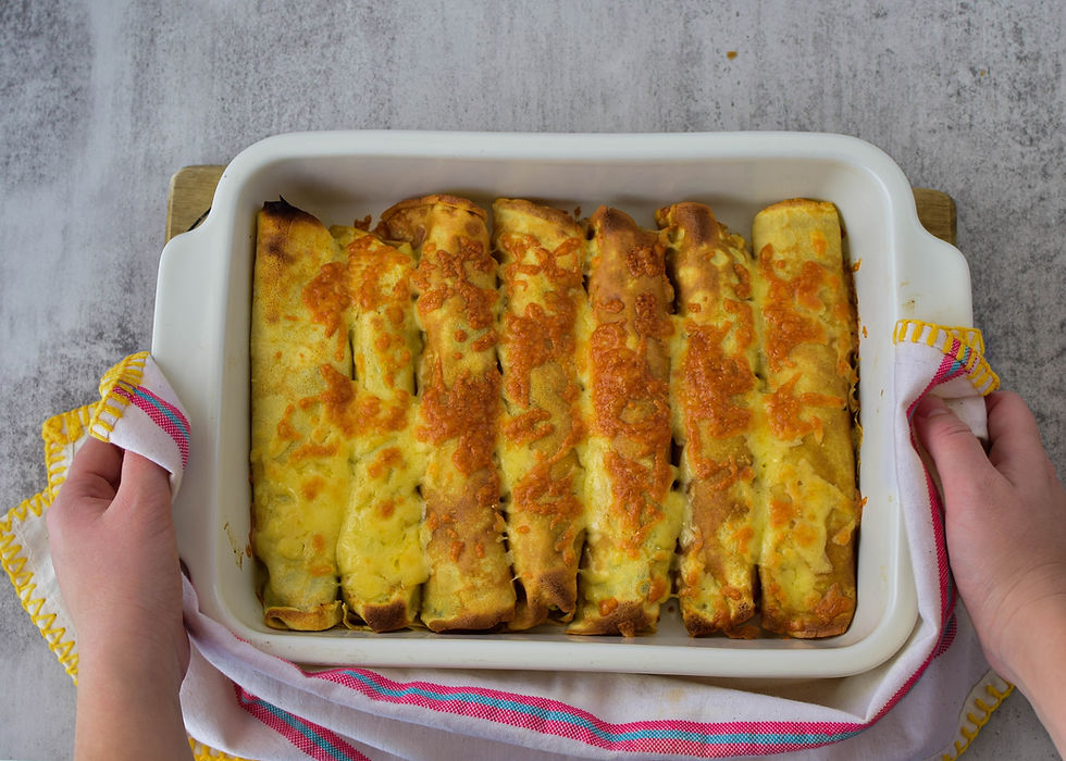 Chicken Enchiladas, A Fiesta for Your Mouth
