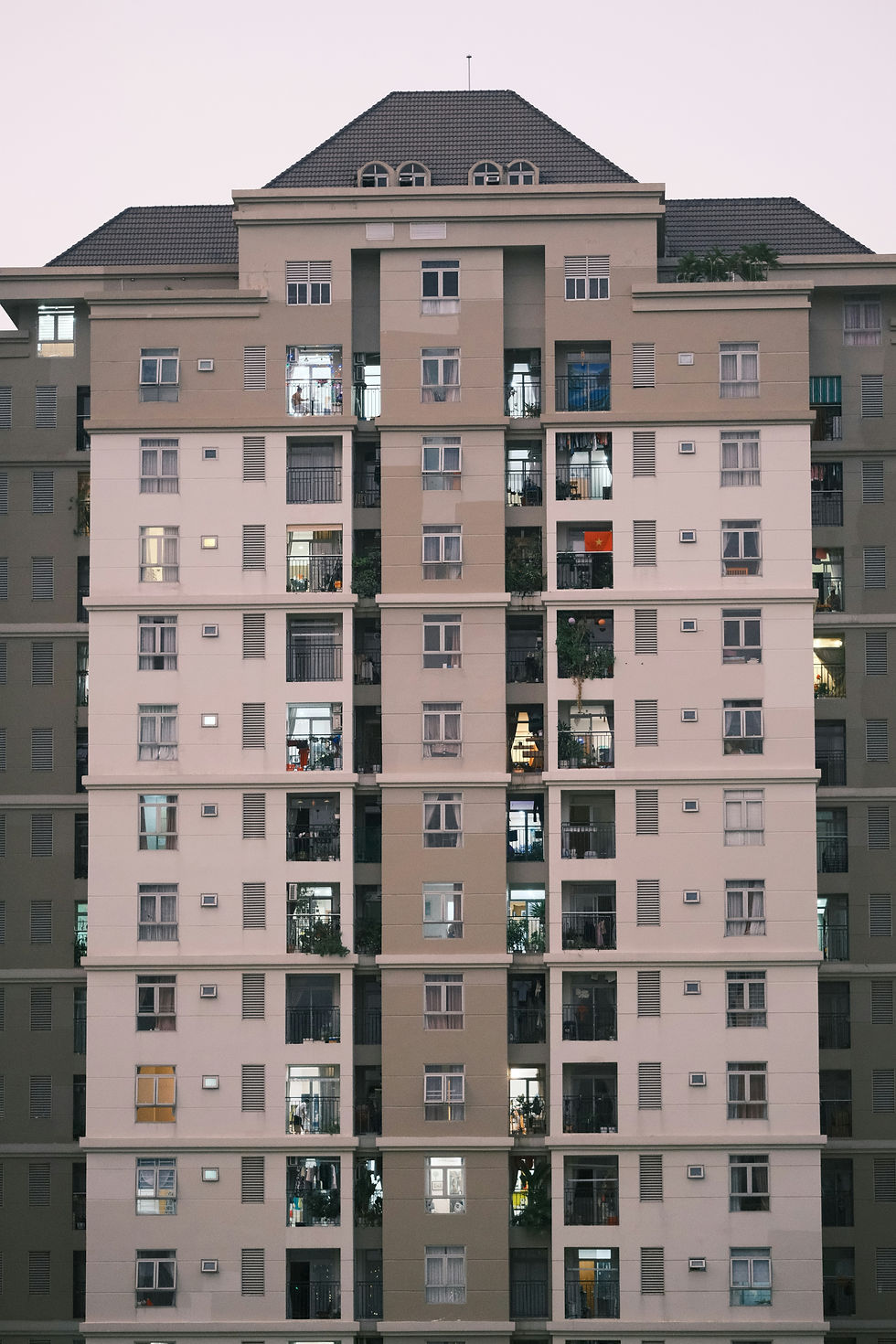 massive apartment with a zoning system
