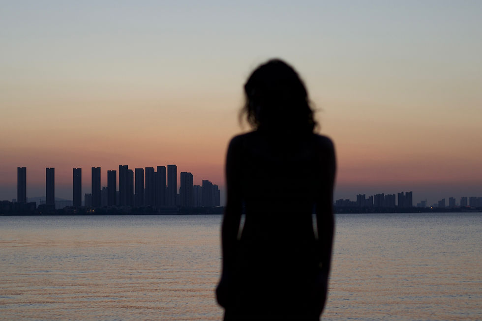 a cancer survivor suffering from loneliness
