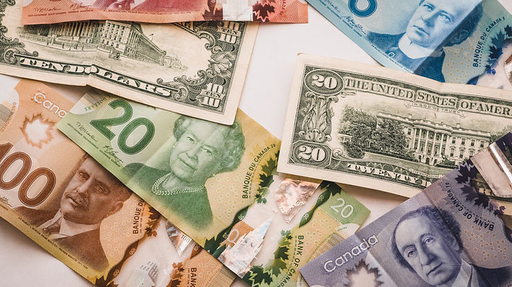 currency pile