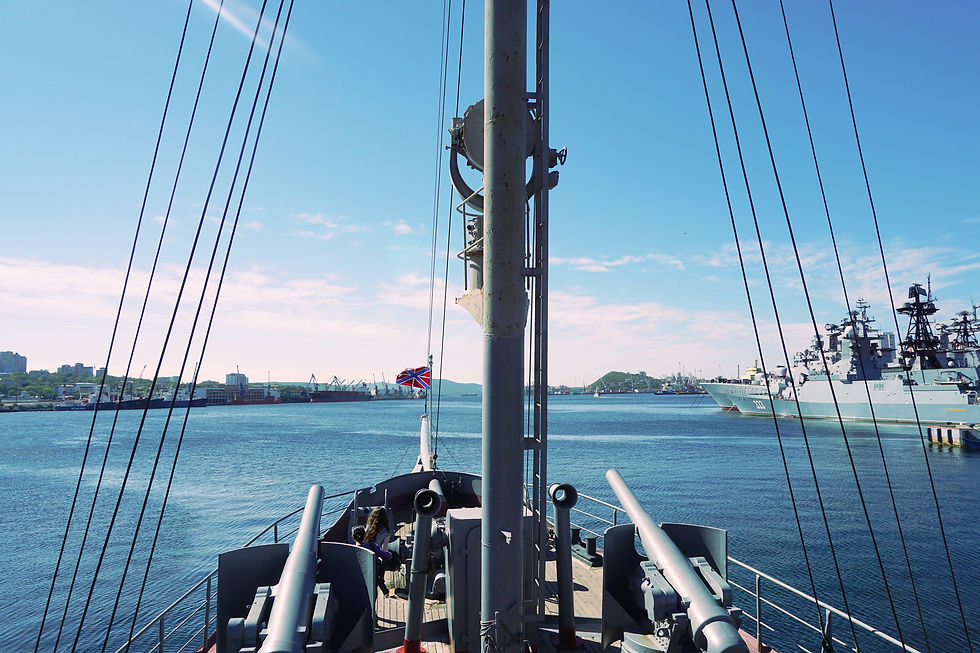 warship