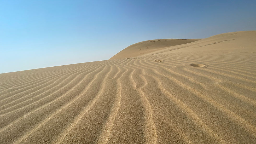 Dunas en el sur de Qatar
