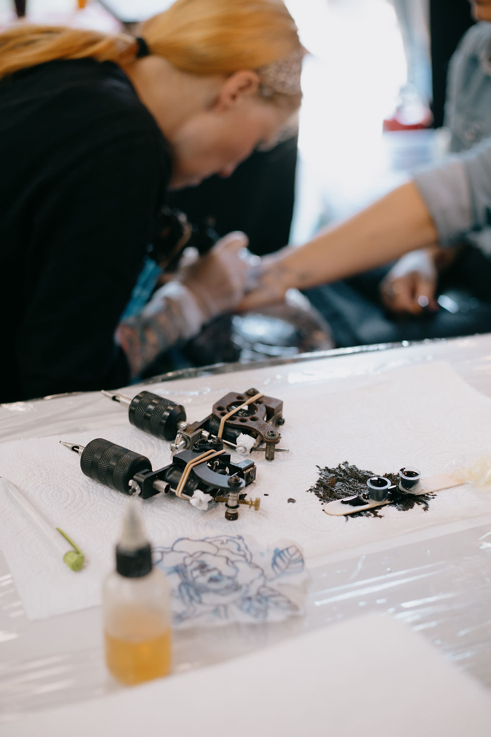 Tattoo Prozess