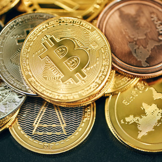 仮想通貨Bitcoinを並べる