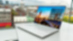 Refurbished laptop on top of the roof