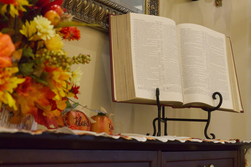 Thanksgiving Eve Worship & Dessert Festival — Wed., Nov. 26 at 6:30 pm