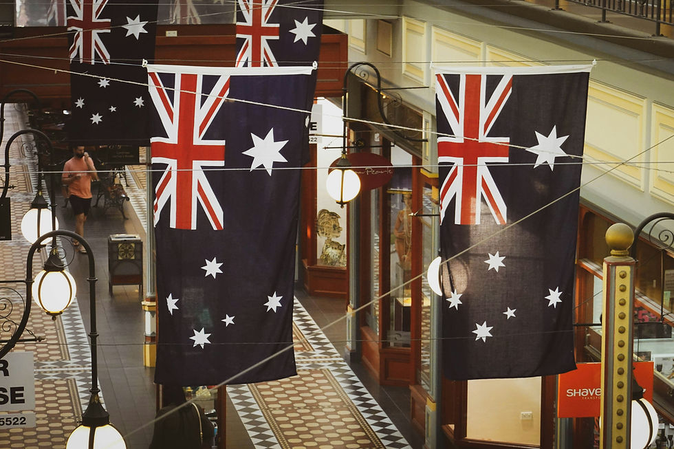 aussie flags