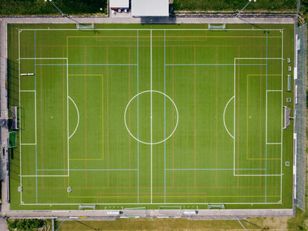 soccer field dimensions and markings