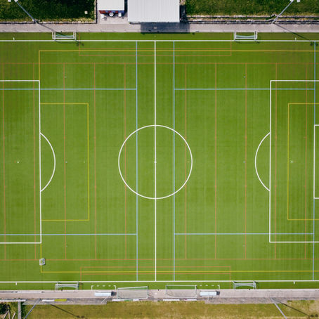 soccer field dimensions and markings