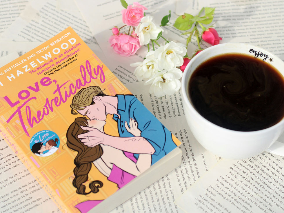Romance Novel with coffee
