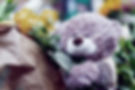 Image by Alex Kulikov of soft purple teady bear