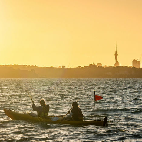 Landlords relaxing while RENTit manages their Auckland property.