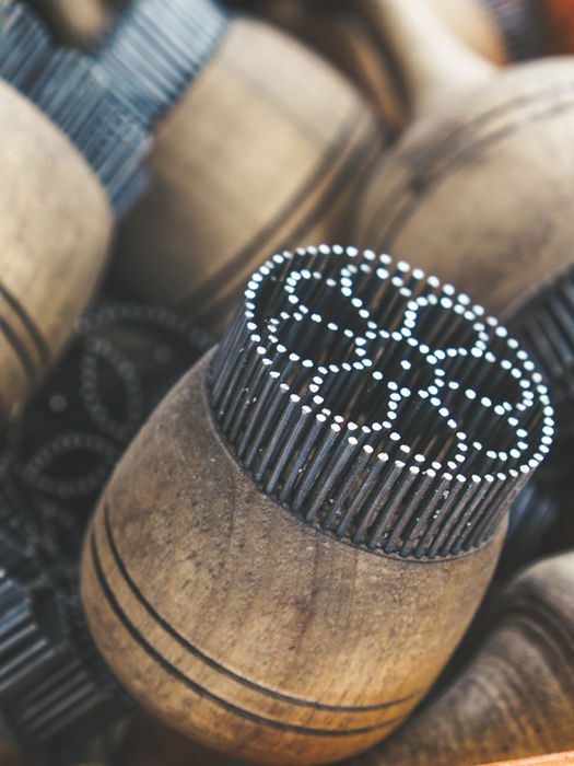 ウズベキスタンのパン『ノン』の飾り付け