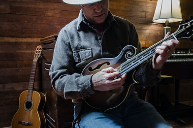 Image by Thomas Bishop playing a Mandolin