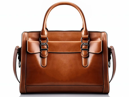 Brown briefcase