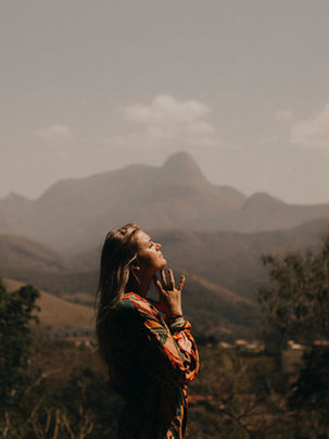 Women standing in nature