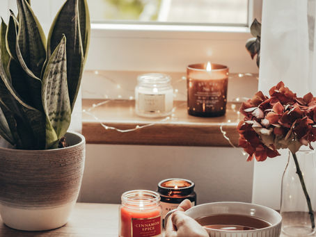 calming cup of tea
