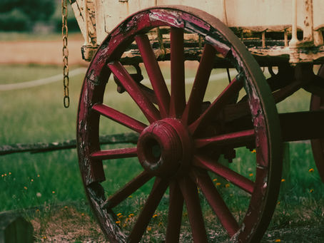 I am chained to the chariot of rolling time!