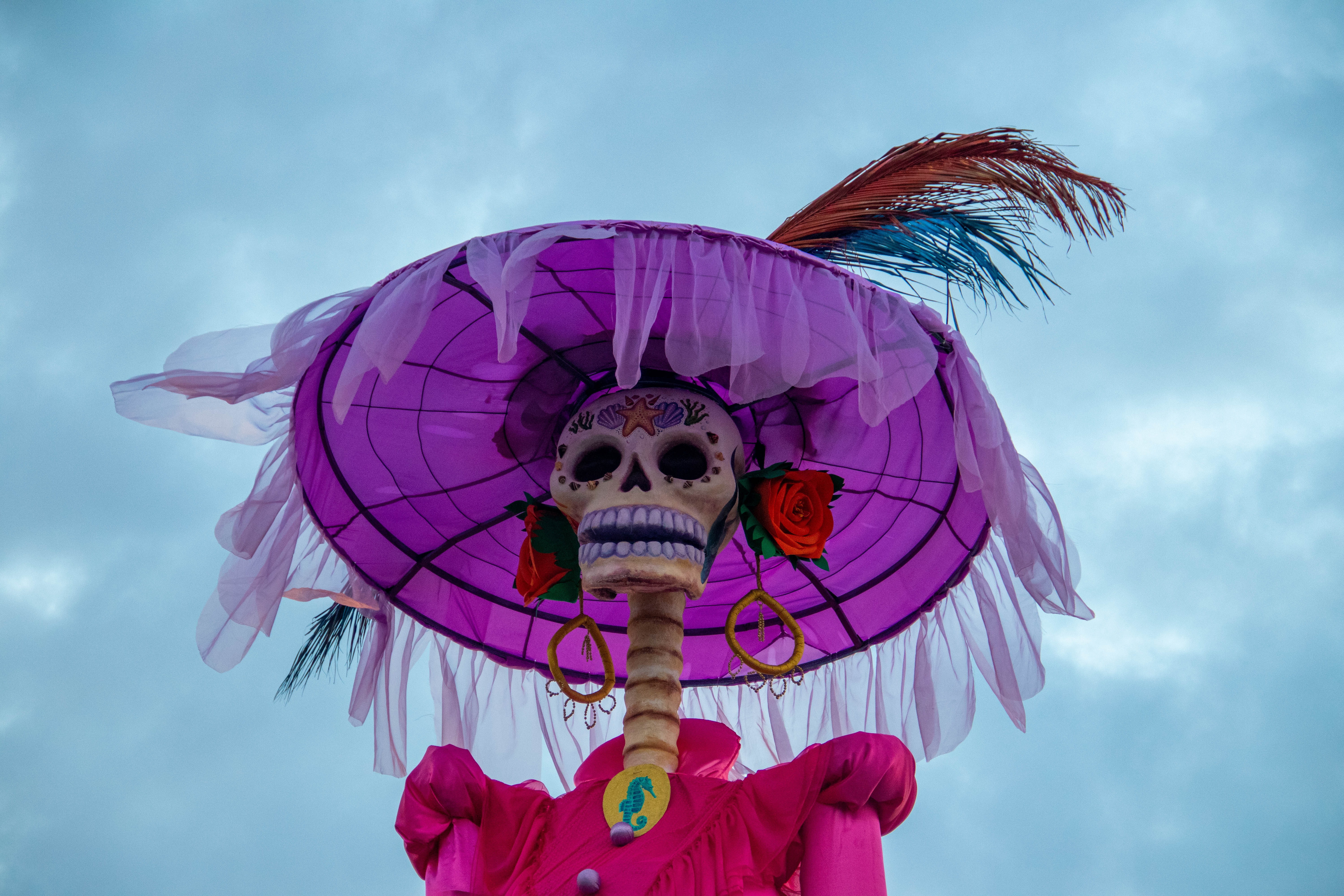 Catrinas monumentales de Atlixco viajan a Nueva York y Colombia