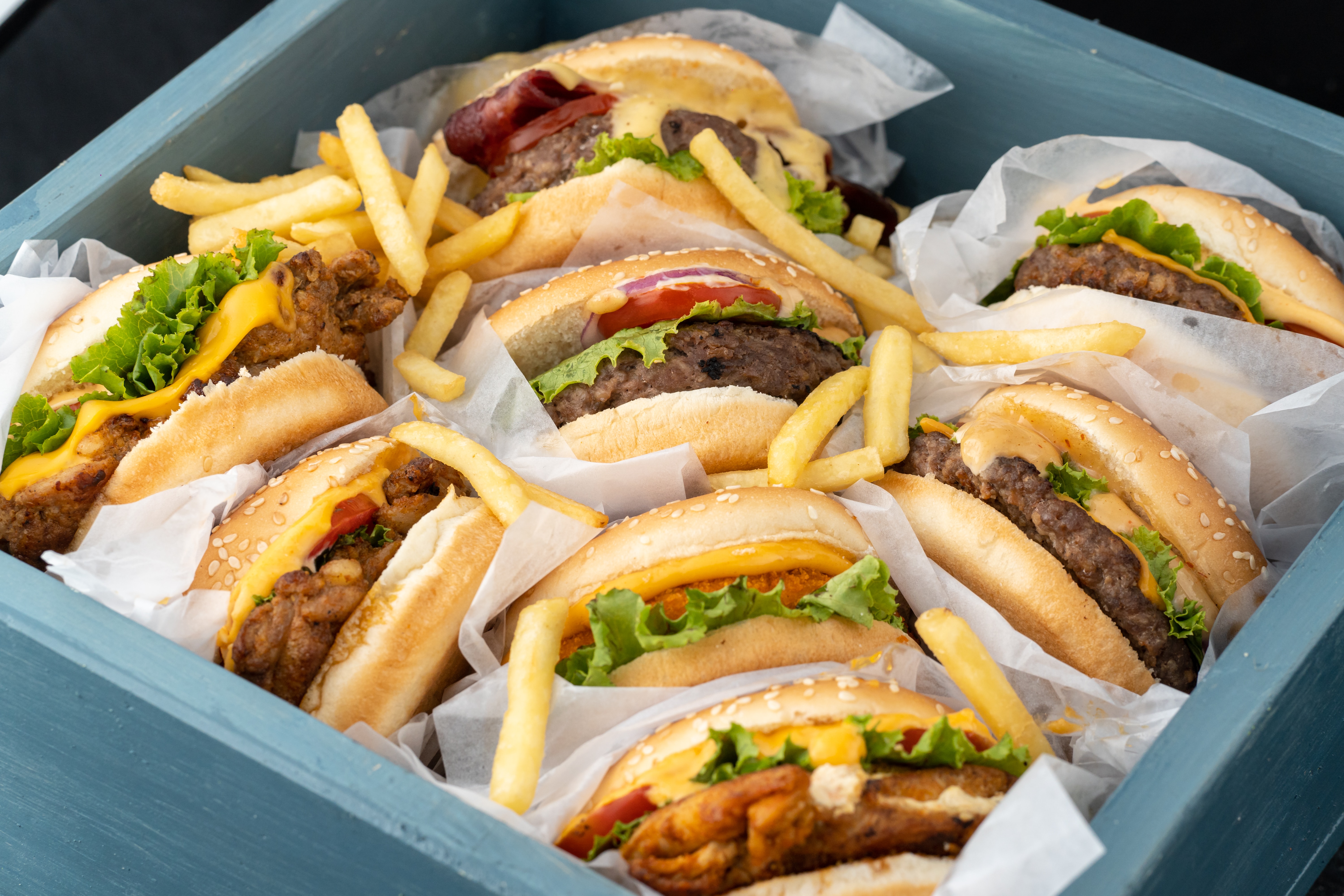 Arranged Food and Objects