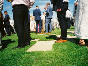 People gathered
