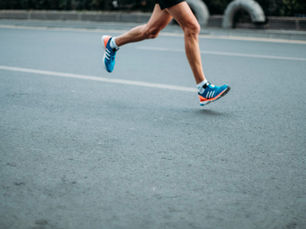 person running