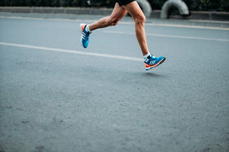 person jogging