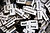 random magnetic poetry words, visible are wet, bug, and you