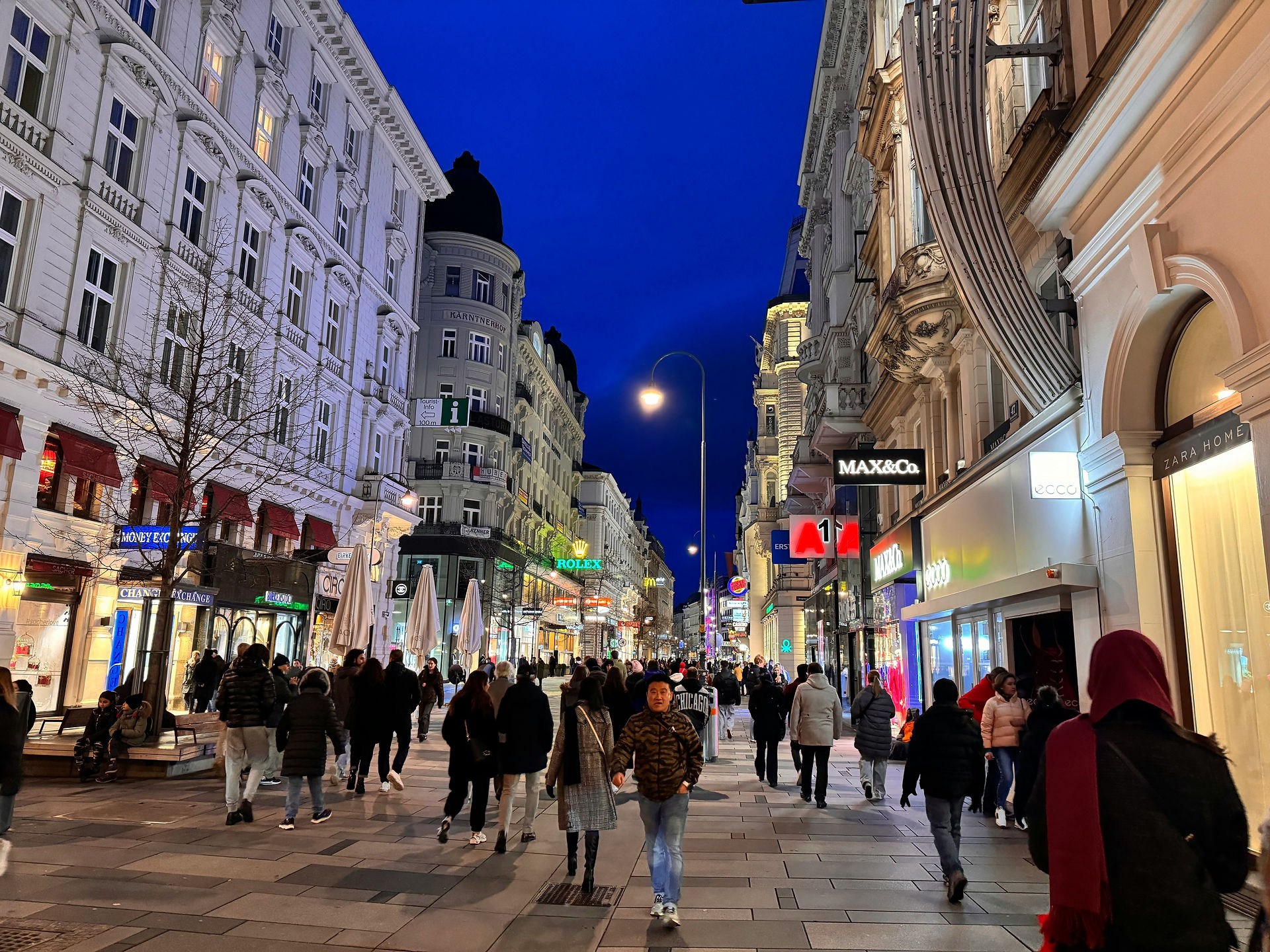 Vienna shopping district