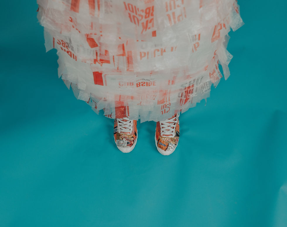 plastic dress