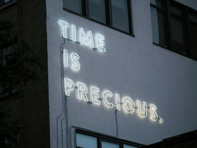 time is precious words