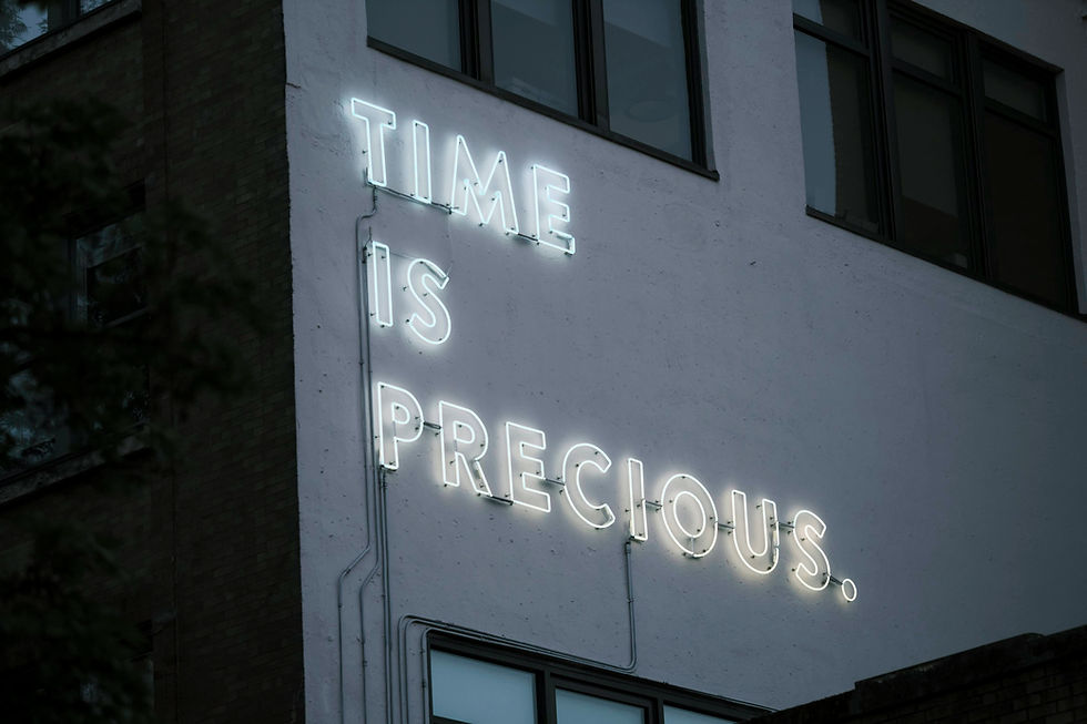 time is precious