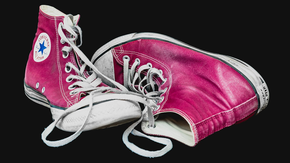 pink color shoes
